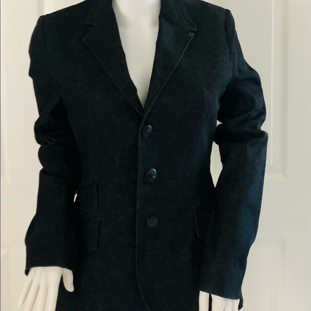 Ralph Lauren Black Label Denim & Leather Jacket